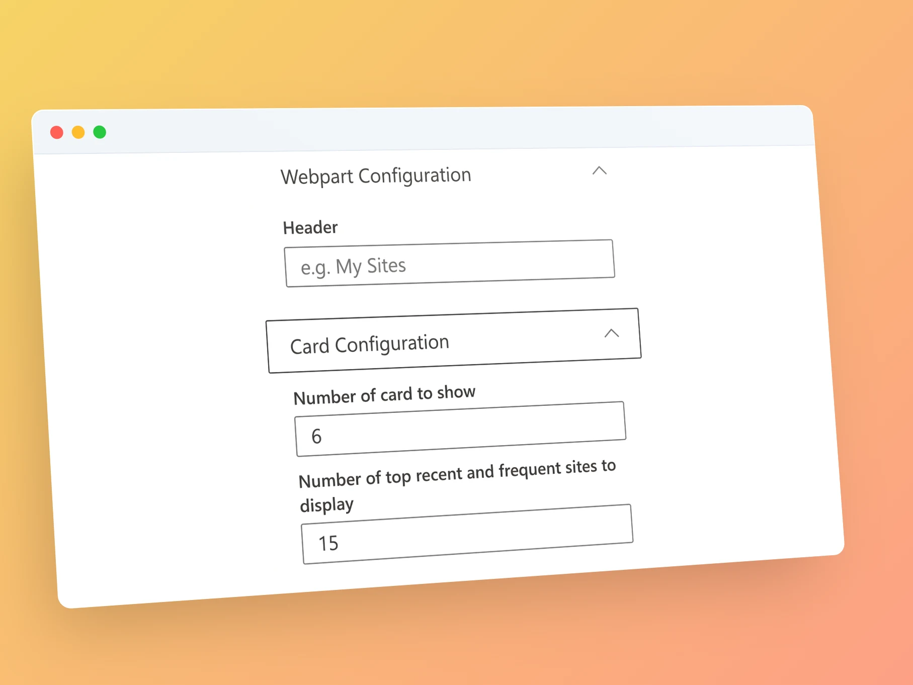 My Sites – Web Part