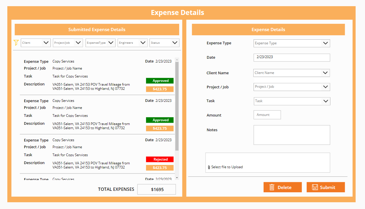 Project Management portal