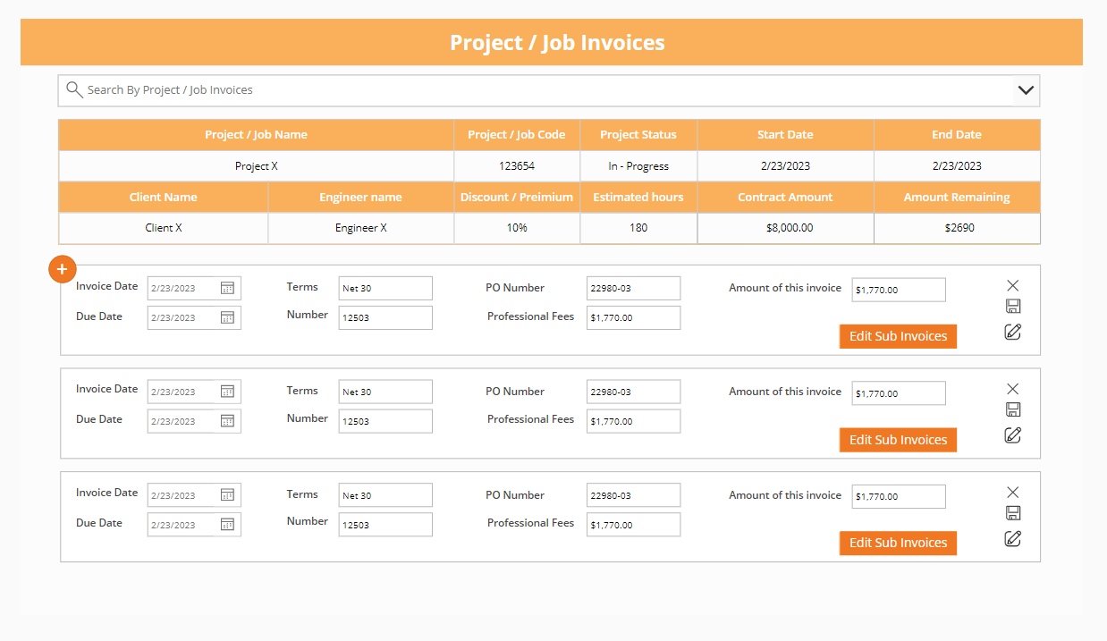 Project Management portal