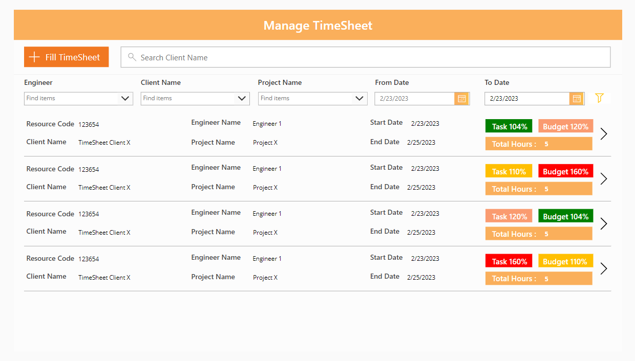 Project Management portal